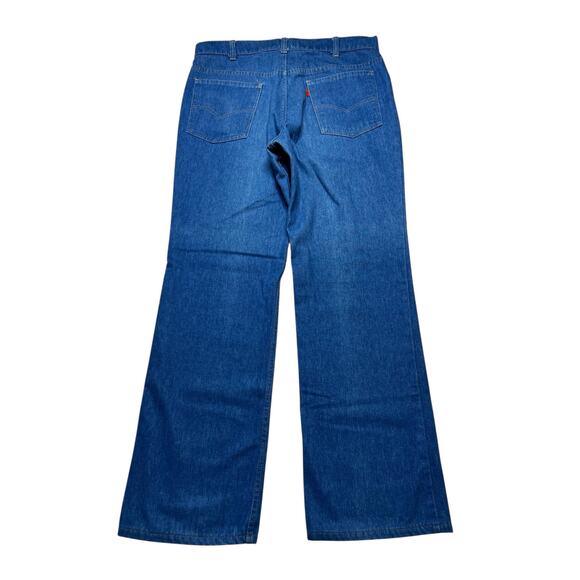 Vintage 1980s LEVI'S Skosh More Room Orange Tab Denim Men's Jeans Unworn 34x29 - Picture 6 of 13